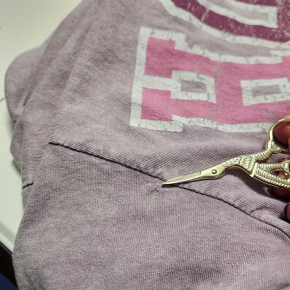 Altard State Howdy Graphic Tee SM/Med Purple Mineral Wash Western Oversized - Picture 9 of 9